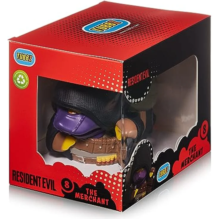 TUBBZ Box-Ausgabe Der Händler The Merchant Sammler-Vinyl-Gummiente Figur - Offizielles Resident Evil Merchandise - 9 cm groß – Bild 2
