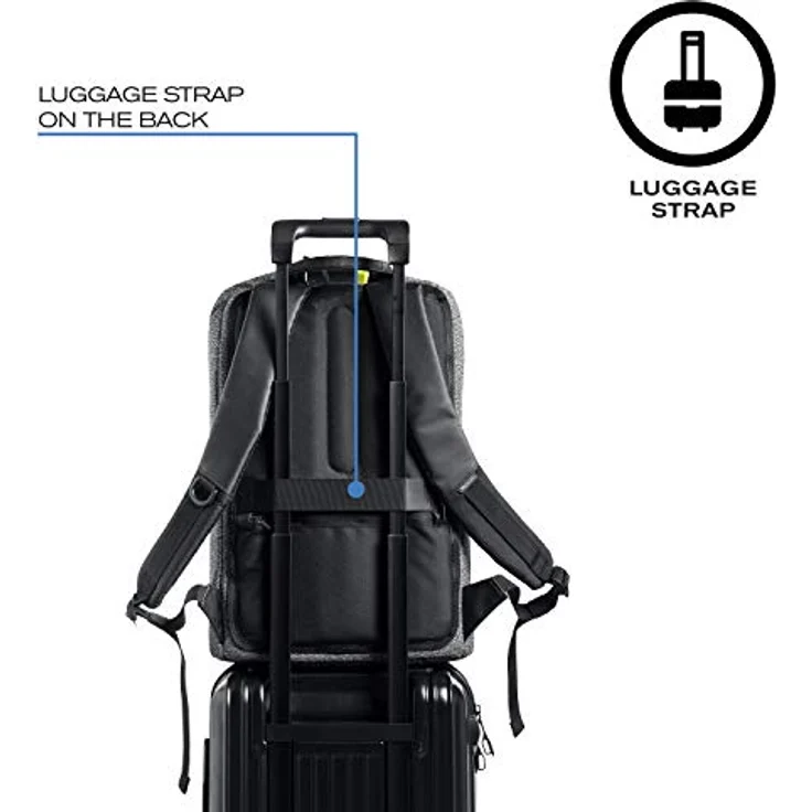 XD Design Rucksack Urban Lite grey – Bild 10