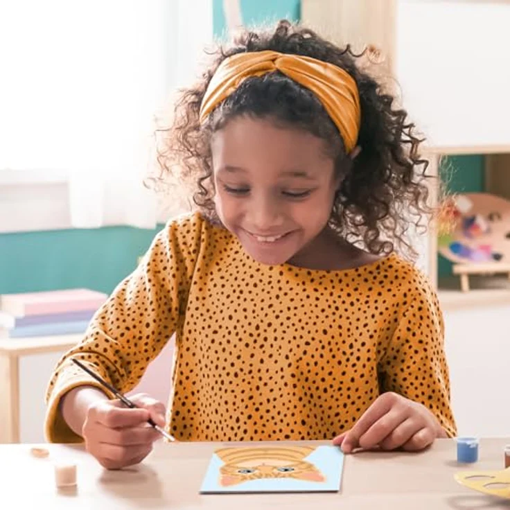 Ravensburger Malen nach Zahlen 23756 - Niedliche Katze - Kinder ab 7 Jahren – Bild 3