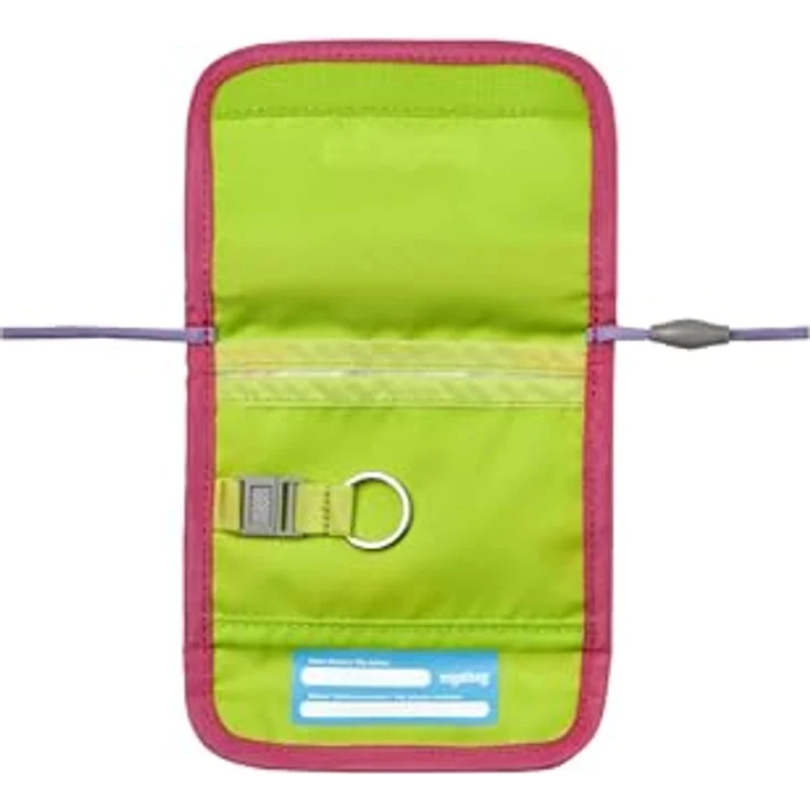 ergobag Brustbeutel (Portemonnaie) für Kinder, Inklusive Münzfach, Blau – Bild 5