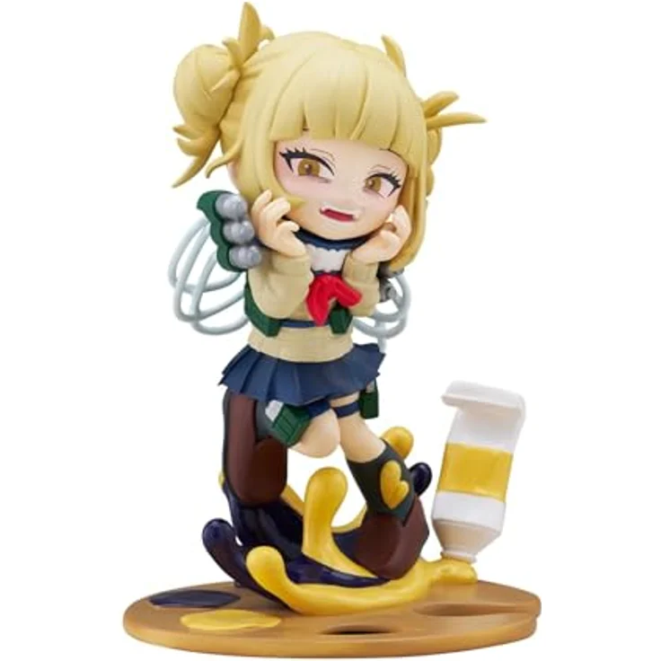 Bushiroad Creative My Hero Academia PalVerse PVC Statue Toga Himiko, 10 cm, kompaktes und farbenfrohes Design – Bild 1
