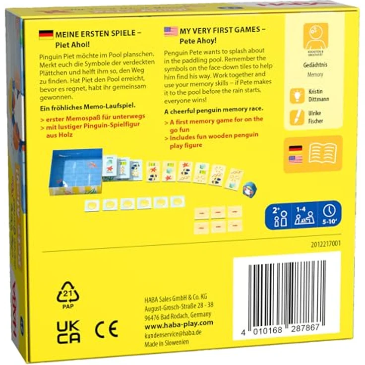 HABA MES To Go - Meins oder deins?, Brettspiel für Kinder mit Anzieh- und Füttermechanismus – Bild 9