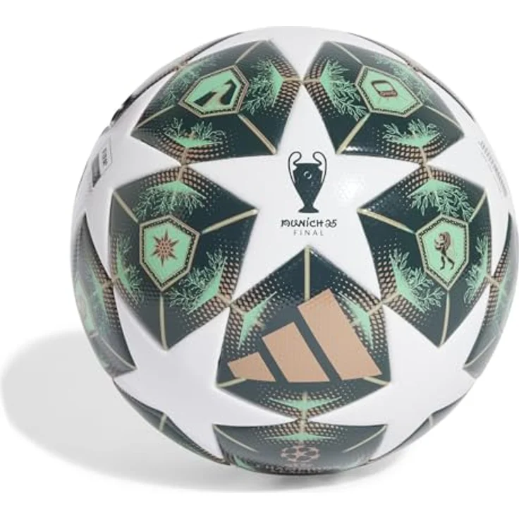 adidas UCL League Fußball 2024 2025 Weiß/Grün Größe 4 - TSBE-Technologie für präzise Kontrolle und magische UCL-Momente – Bild 1