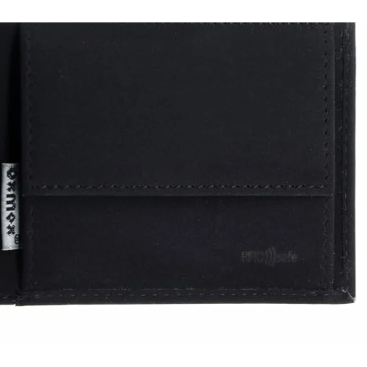 Oxmox Geldbörse New Cryptan RFID Protect Pocketbörse Lizard Print Cyan Black, Kinderportemonnaie mit strapazierfähigem Design – Bild 4