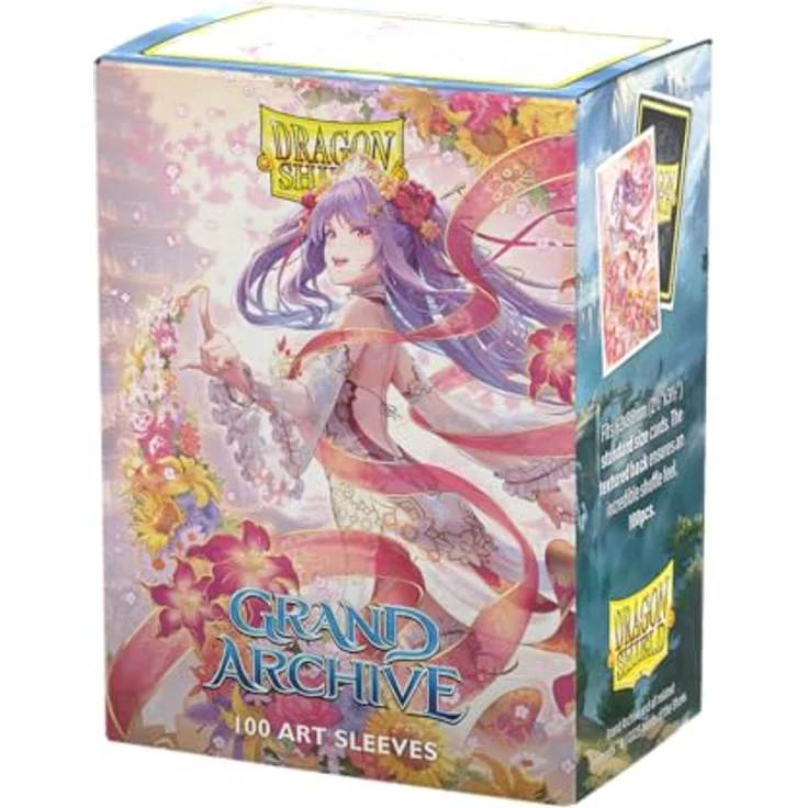 Dragon Shield Grand Archive Matte Art Sleeves, 100 CT - Premium TCG Sleeves für Pokemon, One Piece & Magic: The Gathering, Diao Chan: Idyll Corsage – Bild 1