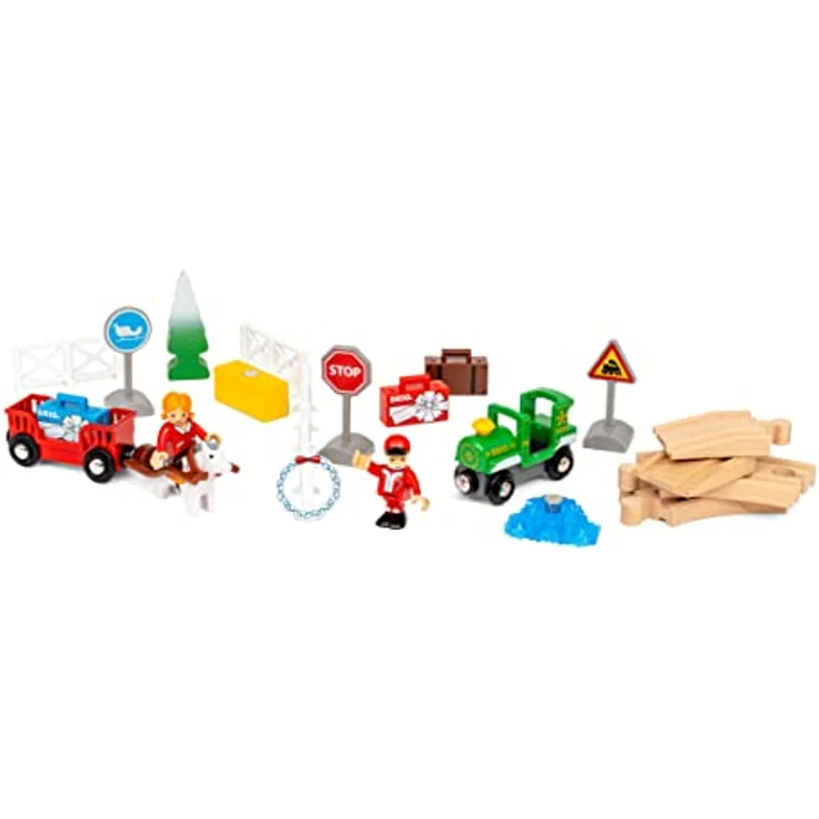 BRIO World 36015 - Adventskalender 2023 - Zubehör zum Zugset für Kinder ab 3 Jahren, kompatibel Eisenbahnsets & Accessoires – Bild 3