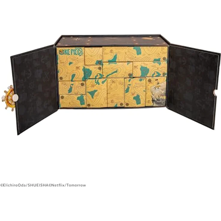 Cinereplicas Deluxe One Piece Adventskalender 2025, offiziell lizenziert mit 24 einzigartigen Geschenken, inspiriert von Charakteren und Orten der Serie – Bild 3