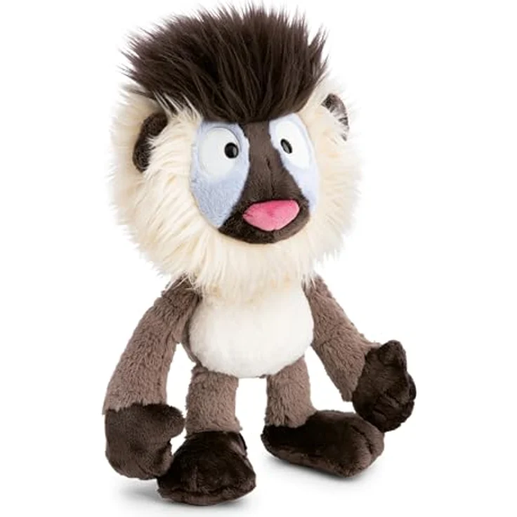 NICI Kuscheltier Mandrill Matuto, 24cm, grau, weiches Plüschtier aus recyceltem Material, ideal zum Kuscheln und Spielen, perfektes Geschenk für Kinder und Erwachsene - 62740 – Bild 1