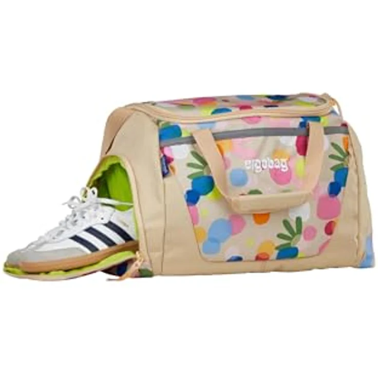 ergobag Sporttasche Sportbag Flower PowBär, reflektierend, für DIN A4 geeignet – Bild 3