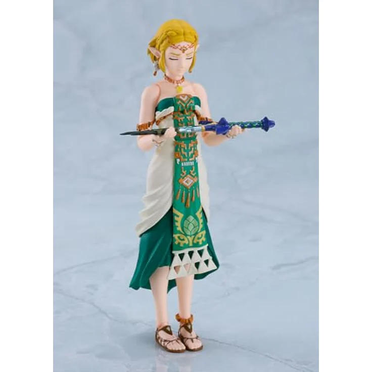 Good Smile Company Zelda Tears of the Kingdom Figma Figur, 15.5 cm, mit Zubehör und mehreren Gesichtsplatten – Bild 3