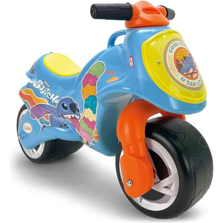 INJUSA Neox Stitch Laufrad für Kinder ab 18 Monaten, breitere Räder, ergonomisches Design, Tragegriff, offizielle Disney Dekoration, hergestellt in Spanien – Bild 1
