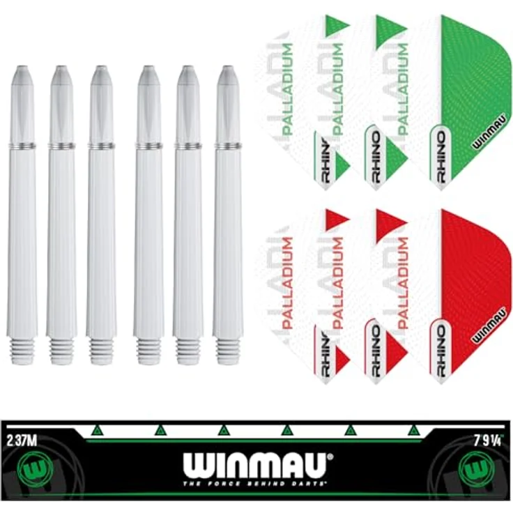Winmau Dartboard Surround Set "Diamond Plus 5315", Komplettset mit 2 Sätzen Darts, PDC Surround und Check-out Table Card – Bild 5