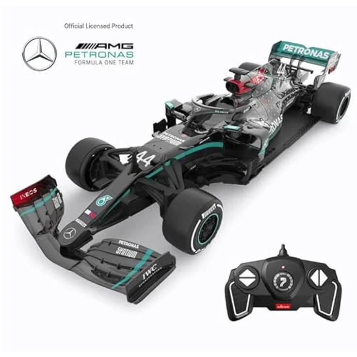 Rastar R/C Auto Mercedes-AMG F1 W11 EQ, detailgetreues 1:18 Modell für Sammler und Motorsport-Enthusiasten – Bild 5
