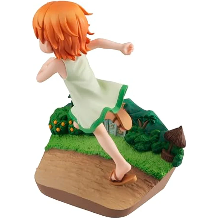 Megahouse G.E.M Series Nami Run!Run!Run! One Piece Figur, 11 cm, mehrfarbig, mit Basisständer, versiegelte Box – Bild 3