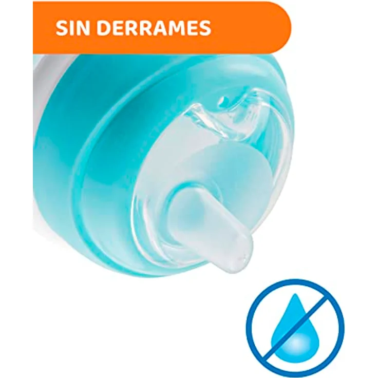 Chicco Trinklernbecher, auslaufsicherer 200ml Trinkbecher für Babys, Trinkflasche ab 4 Monaten zum Trinken lernen mit ergonomischer Silikontülle, doppeltes Anti-Kolik-Ventil, BPA-frei - Pink – Bild 4
