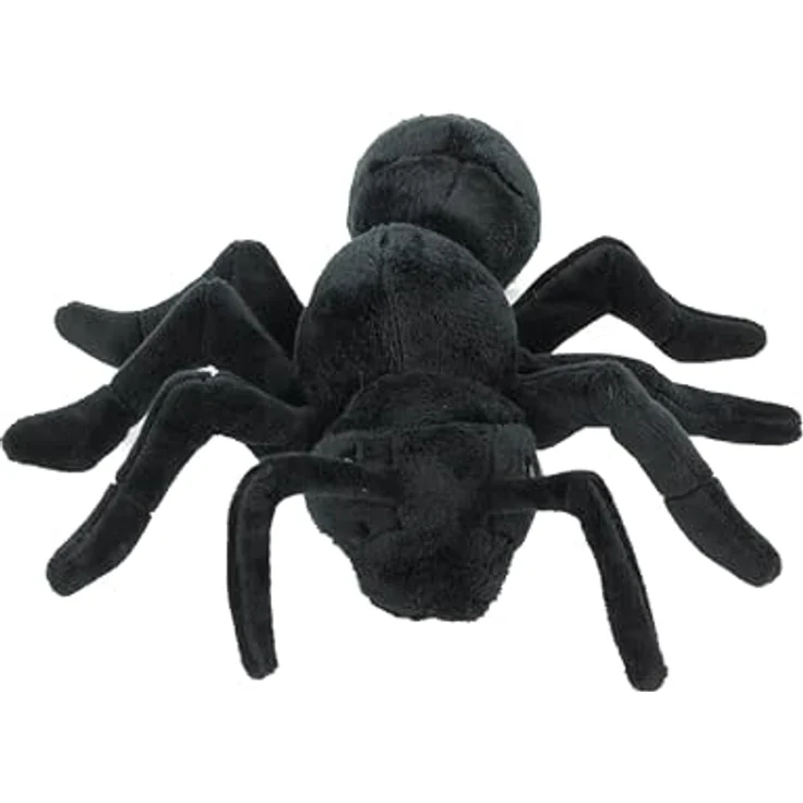 Teddys Rothenburg Kuscheltier Ameise, 24 cm Plüschstofftier in schwarz, maschinenwaschbar bis 30°C – Bild 3