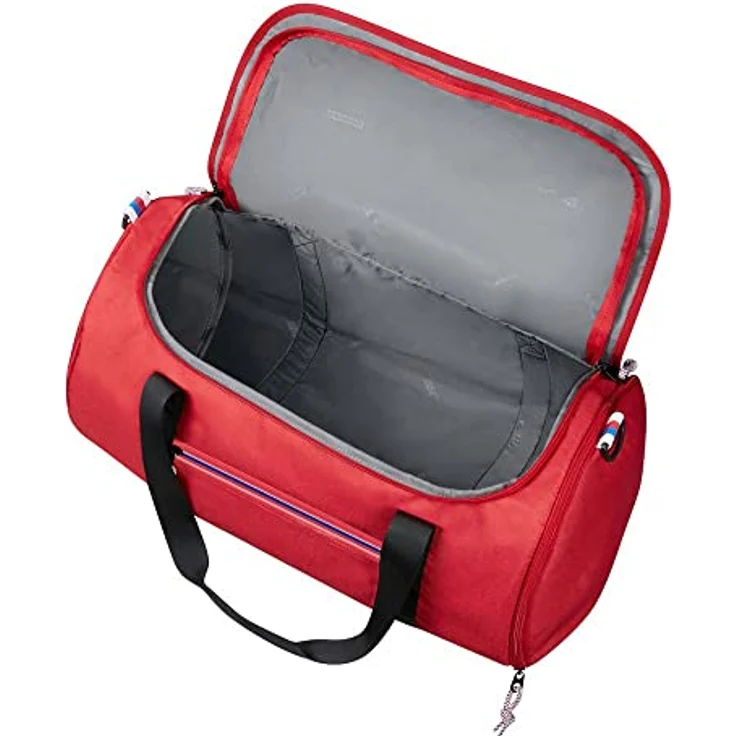 American Tourister Upbeat Reisetasche 55 cm, rot, 100% Polyester, ideale Kindersporttasche – Bild 3