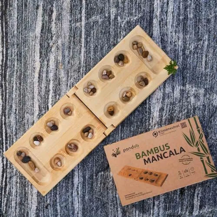 pandoo Spiel Mancala Bambus – Bild 2