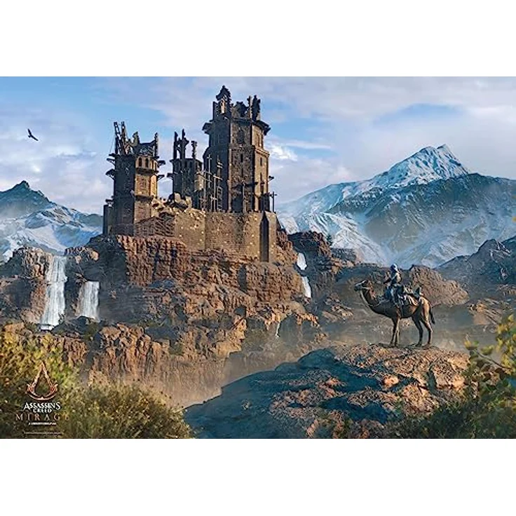 Good Loot GDL24347 Assassin's Creed Mirage Puzzle, 1000 pcs, Spectacular Graphics, Special Collection, Solid Structure, Canvas effect, 68.3 x 48 cm, European Union制造, Age 12+ – Bild 5