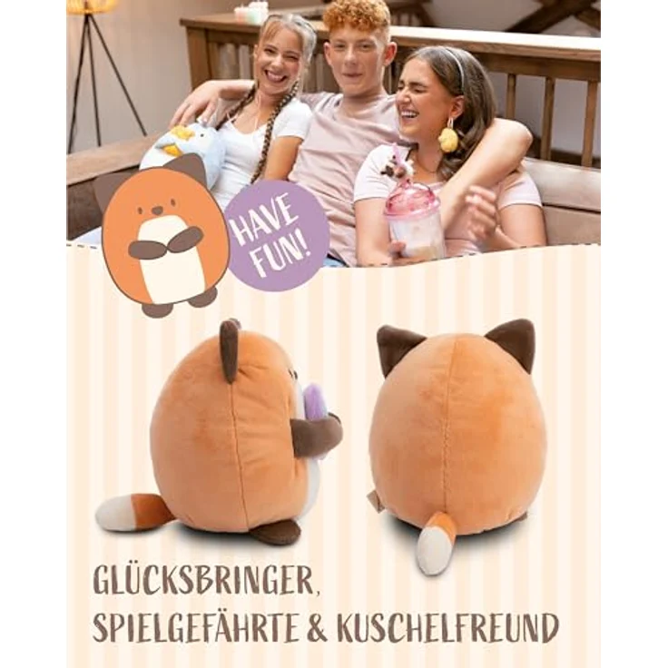 NICI MYMOCHI Fuchs Kuscheltier Geeks 16 cm mit Videospiel in Geschenkbox, Flauschiges Stofftier zum Kuscheln und Spielen - 61151 – Bild 5