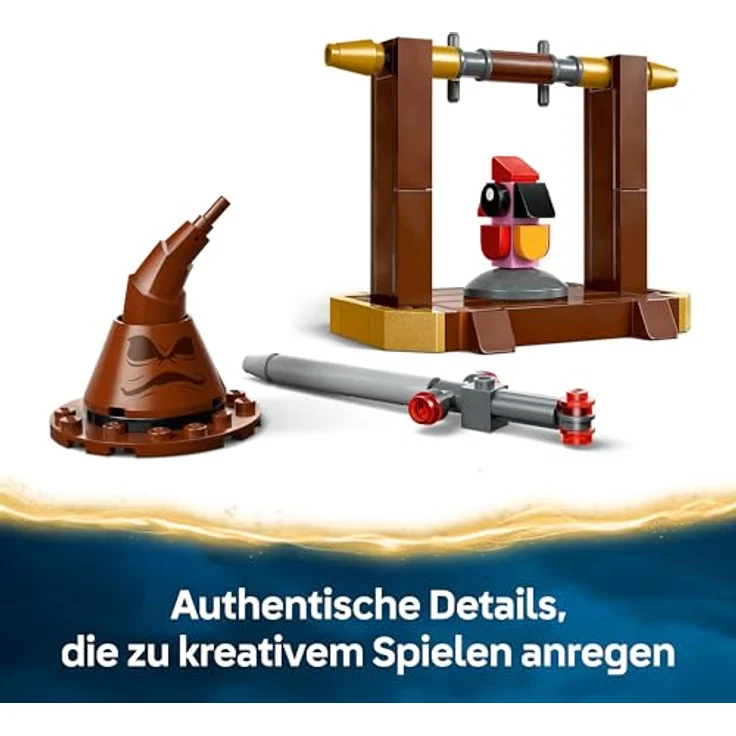 LEGO Harry Potter 76448, Fawkes - Dumbledores Phönix, 299 Teile, bewegliche Figur, Zubehör und Mini-Figur von Baby Fawkes, ab 8 Jahre – Bild 4