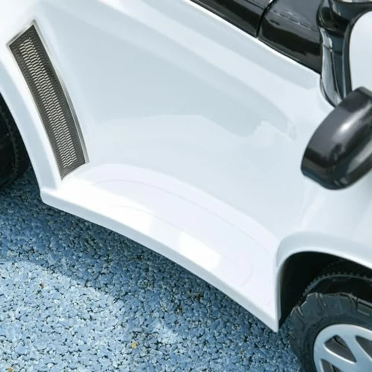 AIYAPLAY Rutscher 3-in-1 Schub- und Haltestange mit Rückenlehne, Schiebeauto und Lauflernhilfe für Kinder 1–3 Jahre, weiß+schwarz – Bild 9