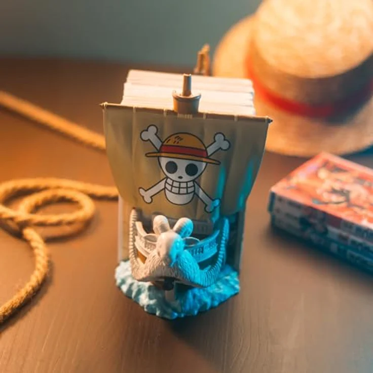 Grupo Erik One Piece Buchstützen Flying Lamb, detailreiche Sammlerstücke aus robustem Material für Manga-Fans – Bild 6