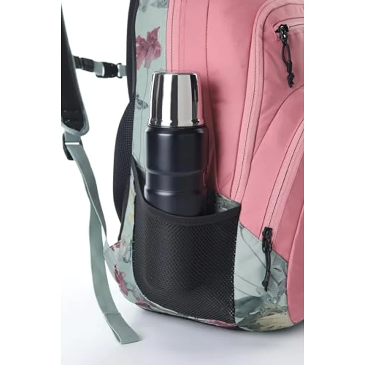 Nitro Snowboards Rucksack Stash, ergonomische Schultasche mit 15" Laptopfach und Thermotasche, schwarz – Bild 5