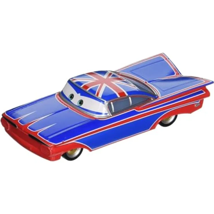 Disney Cars Union Jack Ramone HTY11, 1:55 Spielzeug-Rennwagen aus Druckguss für Kinder ab 3 Jahren