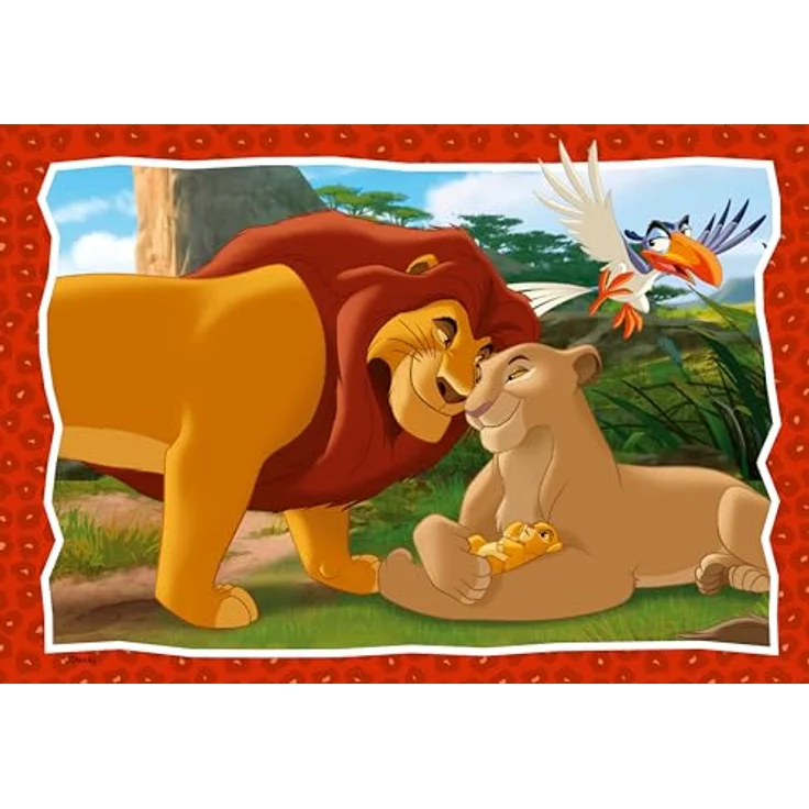 Ravensburger Kinderpuzzle 12001029 - Kreis des Lebens - 2x24 Teile Disney König der Löwen Puzzle für Kinder ab 4 Jahren – Bild 2