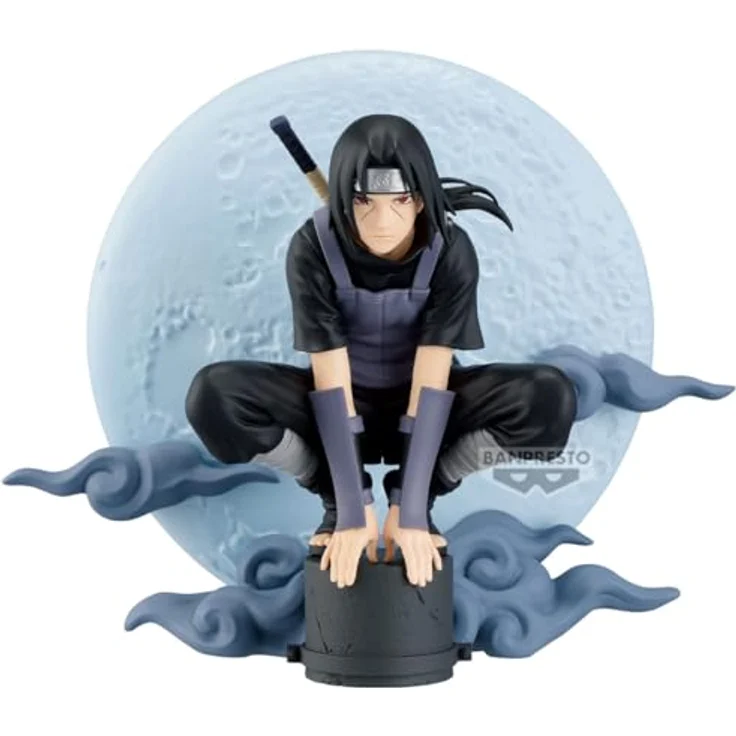 Banpresto Itachi Uchiha Naruto Shippuden, Memorable Saga Special Actionfigur, 13 cm, PVC, mehrfarbig, Sammelfigur mit Basisständer, ideal für Anime-Fans – Bild 1