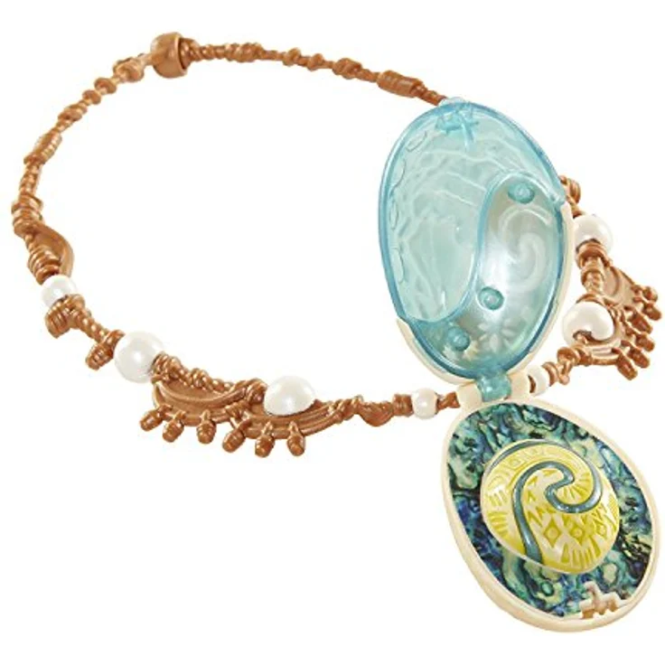 Disney Prinzessin Moana's Magische Versilberte Muschelkette mit leuchtender Funktion, ab 3 Jahren geeignet – Bild 4
