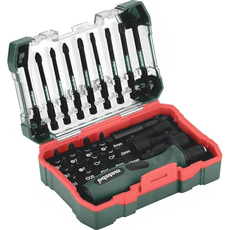 metabo Adventskalender Metabo Adventskalender Zubehör, 626693000 - Hochwertiges Werkzeug-Mix in S2 Stahlqualität, ideal zur Vorweihnachtszeit, rot – Bild 3
