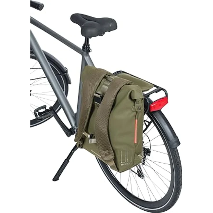 Fahrradrucksack Basil SoHo Nordlicht moosgrün, 31x13x37cm – Bild 6