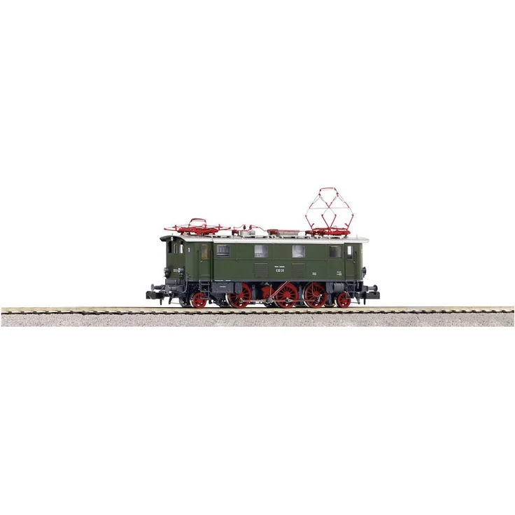 Piko N Diesellokomotive Piko N 40820 N E-Lok BR E 32 der DB, Stangenantrieb, Speichenräder, LED-Technik, rot