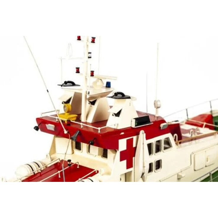 Billing Boats Emile Robin SAR Boat (461097) - Rettungsboot für die dänische Küstenwache, detailgetreue Klemmbaustein-Modellierung – Bild 6