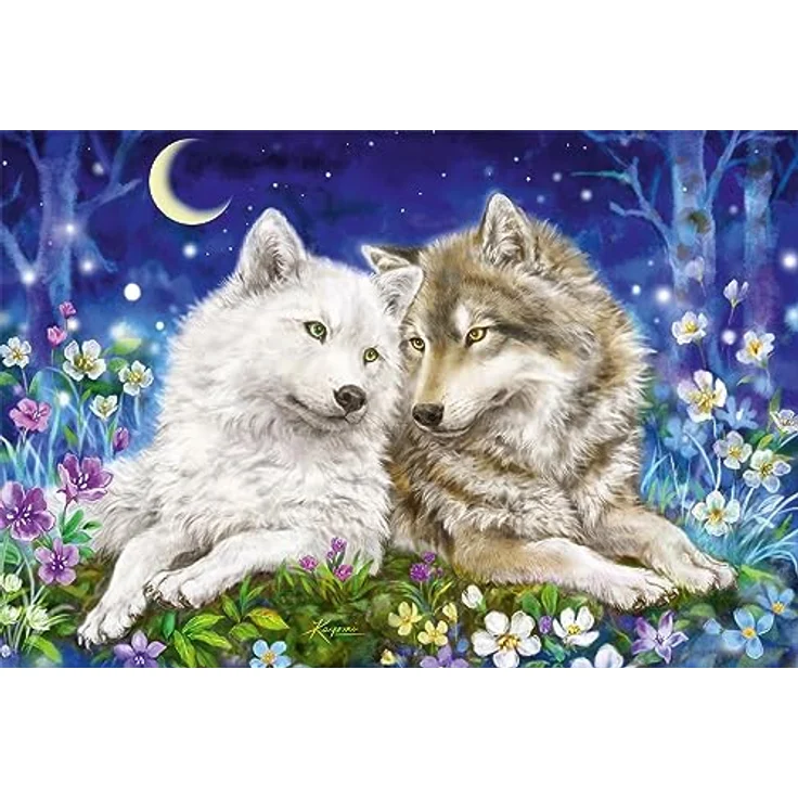 Schmidt Spiele 56469 Kuschelige Wolfsfreunde, 200 Teile Kinderpuzzle – Bild 4