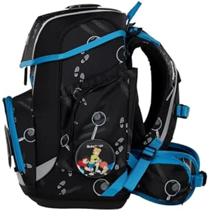 ergobag cubo Set, ergonomischer Schulrucksack 5-teilig für 1. Klasse, individualisierbar, mit Reflexion und Standfestigkeit, passende Größe 28 x 40 x 25 cm – Bild 3