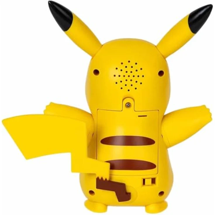 Jazwares Pokémon Deluxe Train Play Pikachu-Spielset, 11,5 cm große interaktive Figur mit über 50 Reaktionen, inklusive Zubehör (Pirsifbeere und Apfel) – Bild 6