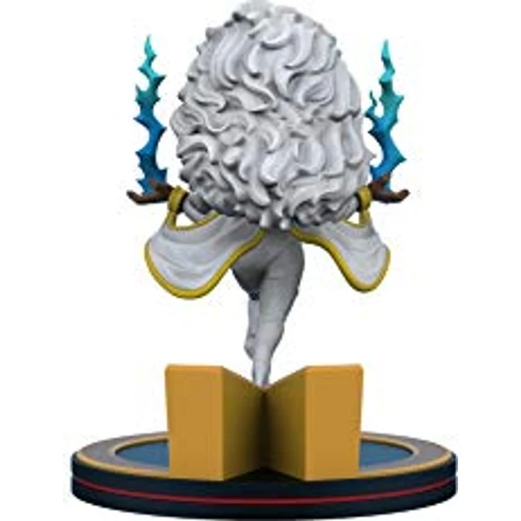 Quantum Mechanix X-Men Storm Q-Fig Diorama Figur, detailreiche Sammelfigur aus PVC, 10 cm, mehrfarbig – Bild 4