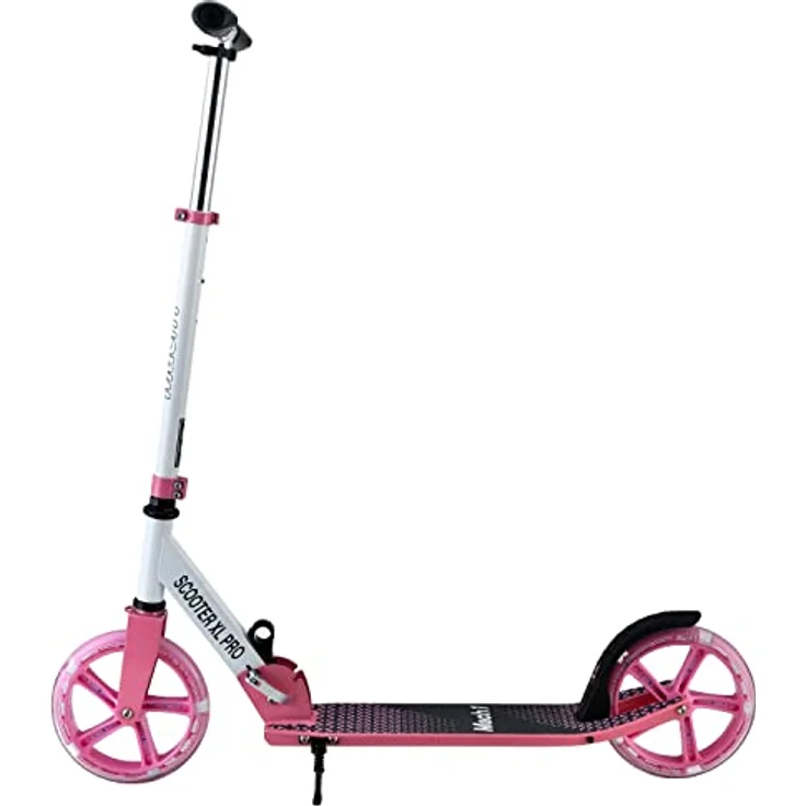 Mach1 Cityroller Kick Scooter ALU mit 200mm XXL Rollen, für Erwachsene bis 100kg, klappbar, mit Tragegurt und LED Rollen (optional) – Bild 2