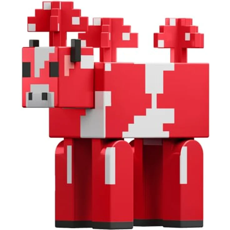 Mattel Minecraft Vanilla Actionfigur Pilz, 8,3 cm, beweglich mit Zubehör für Kinder ab 6 Jahren – Bild 5