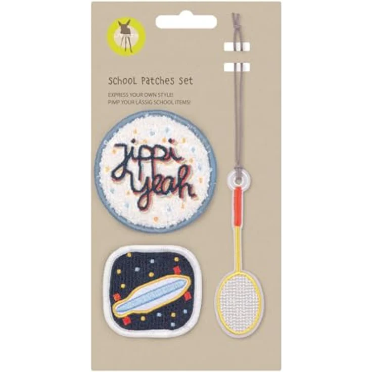 LÄSSIG Anhänger & Patches Set Unique "Sport" – Bild 2