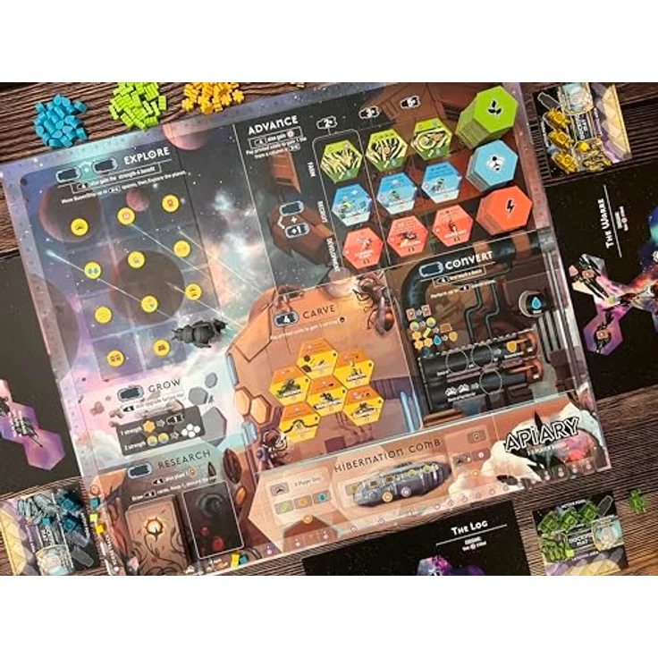 Stonemaier Games Apiary, Brettspiel mit 20 einzigartigen Fraktionen und Solo-Option, 1-5 Spieler – Bild 3