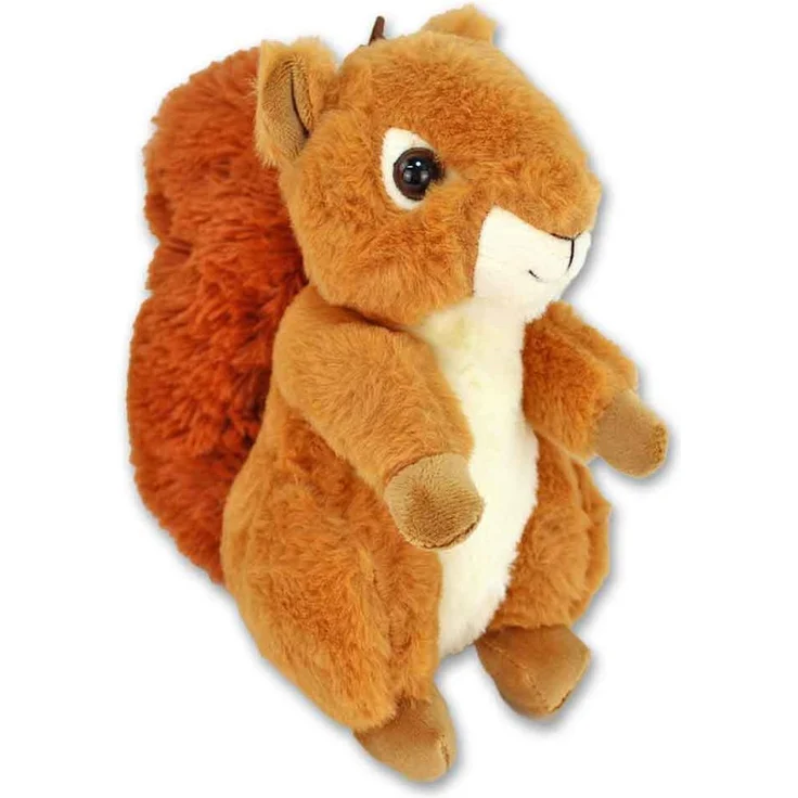 Landahl & Baumann Kuscheltier Eichhörnchen, 20 cm - Kuschelig weich mit Schlaufe, ideal für Kinder und unterwegs