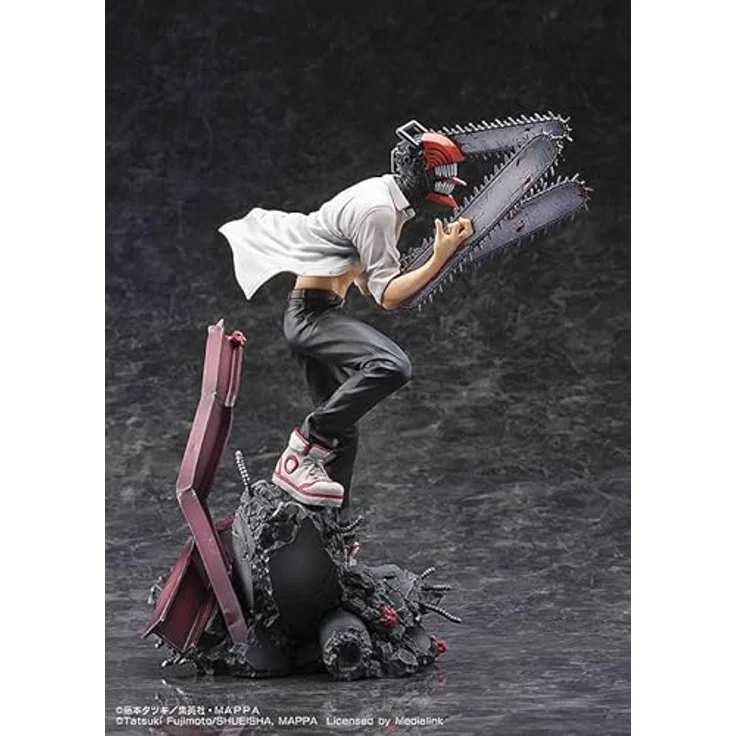 SEGA Chainsaw Man PVC-Figur im Maßstab 1:7, detailgetreue Sammelfigur aus dem beliebten Anime mit kräftigen Farbabstufungen – Bild 4