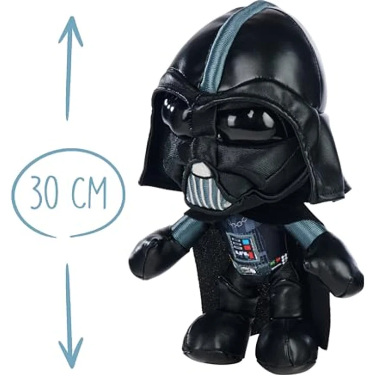 Simba Plüsch Stofftier Darth Vader, 25 cm, aus Disney Star Wars Kollektion – Bild 3