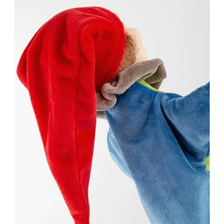 sigikid 43345 Handspielpuppe, Mehrfarbig/Kasper, OneSize - Kuschelweiche Handspielpuppe für Kasperletheater und Rollenspiele – Bild 4
