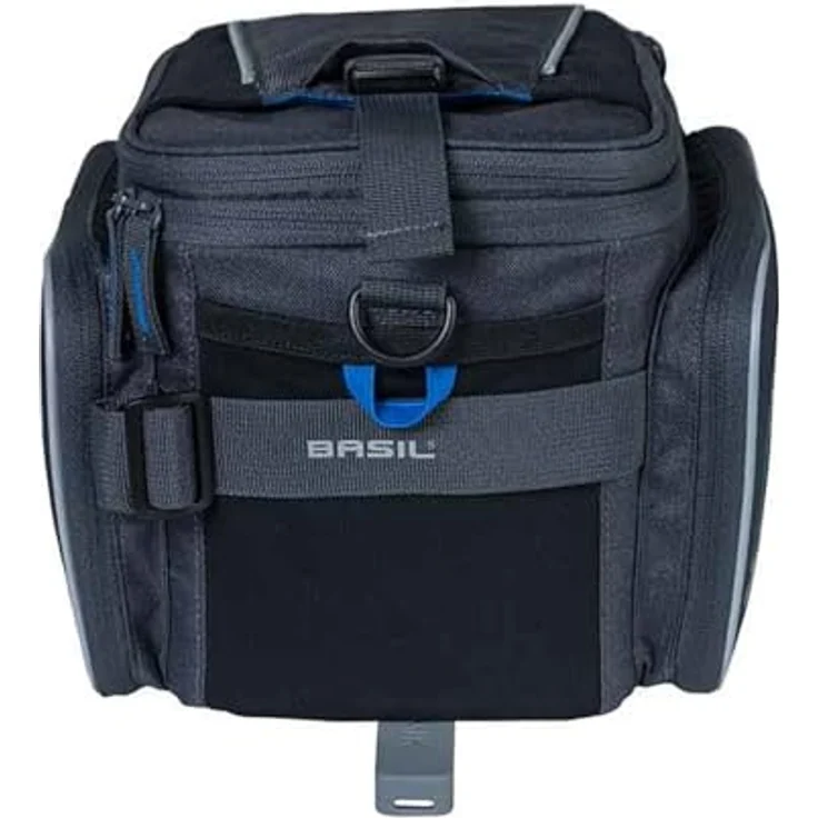 Basil Gepäckträgertasche Sport Design MIK graphite Größe 36x26x18cm 7-15ltr. – Bild 6