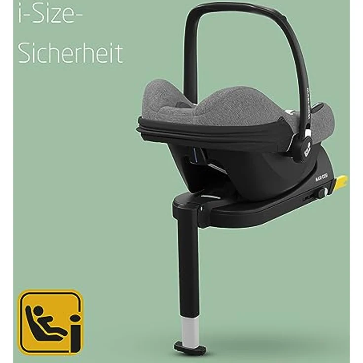 Dorel CabrioFix i-Size Select, Babyschale in Grau, ECE R129/i-Size Norm, 3,2 kg, Isofix-kompatibel – Bild 2